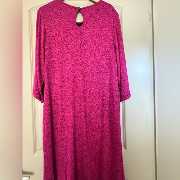 Plus Size Pink Dress - Picture 4 of 5